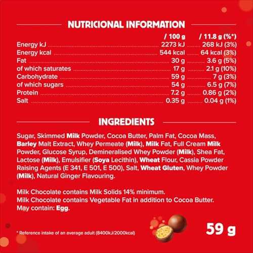 Maltesers Mini-Rentiere, Lebkuchengeschmack, Milchschokoladen-Leckereien, 59 g 9