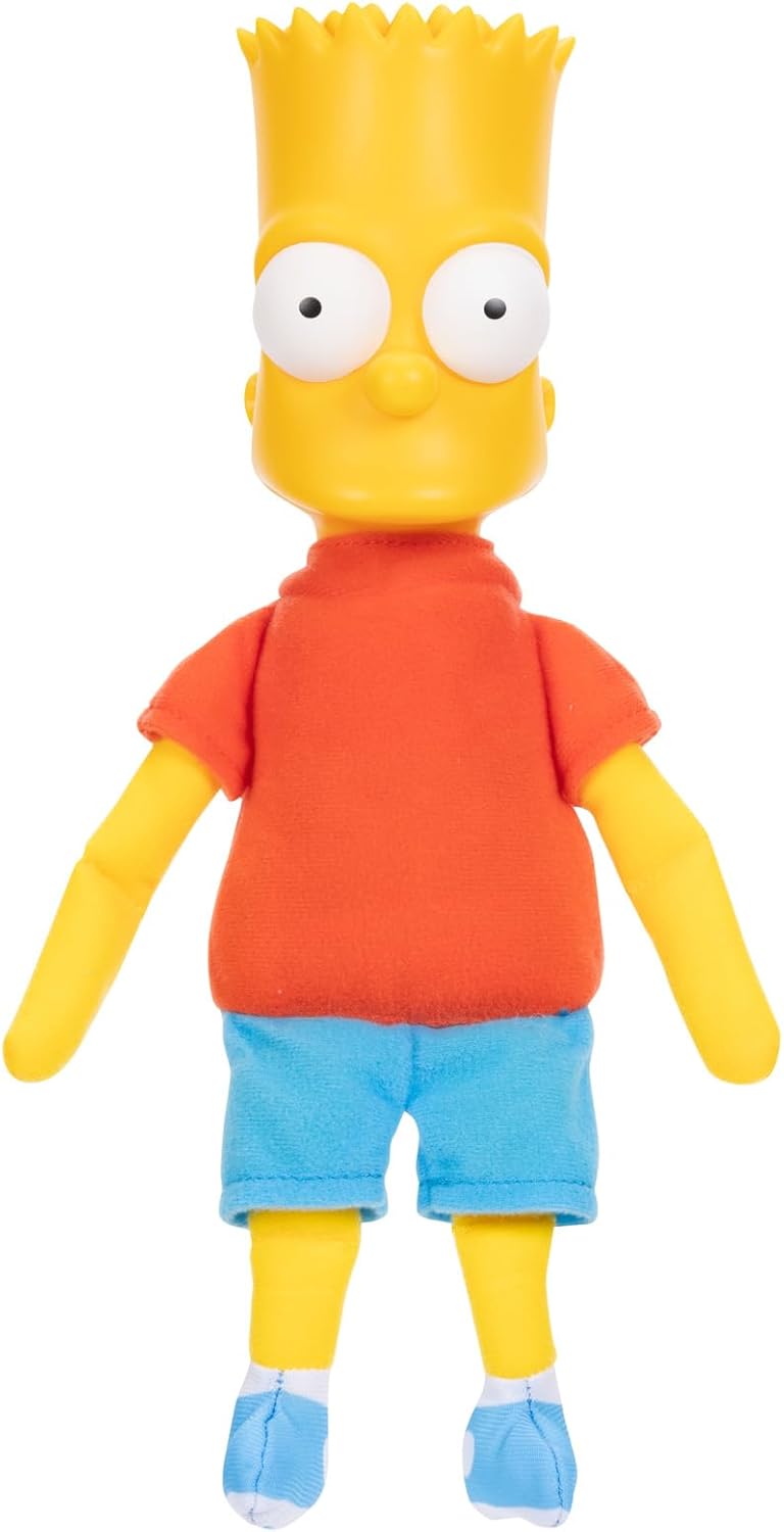 The Simpsons Bart Simpson Shelf Talker - 30cm Tall Interactive Plush with Sound
