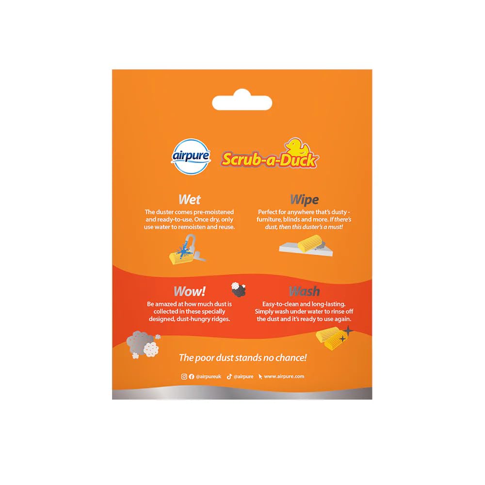 Scrub-a-Duck Wet & Wipe Duster (2 Pack)