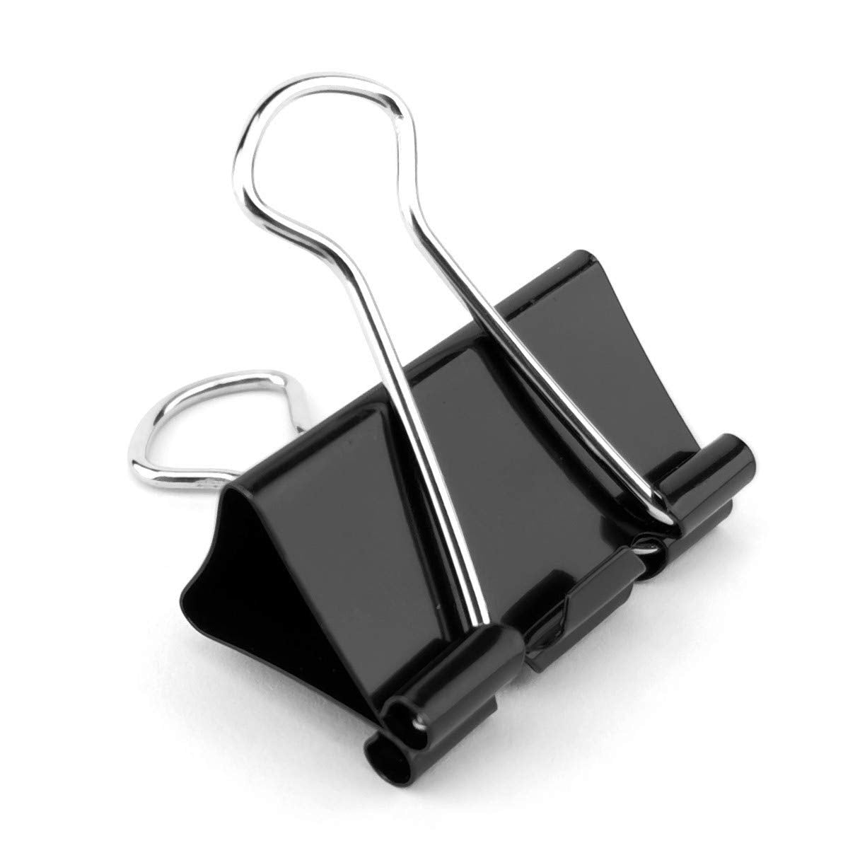 D.RECT Extra Large Binder Clips - 51mm Heavy-Duty Grip | Pack of 12 Black Metal Clips 7