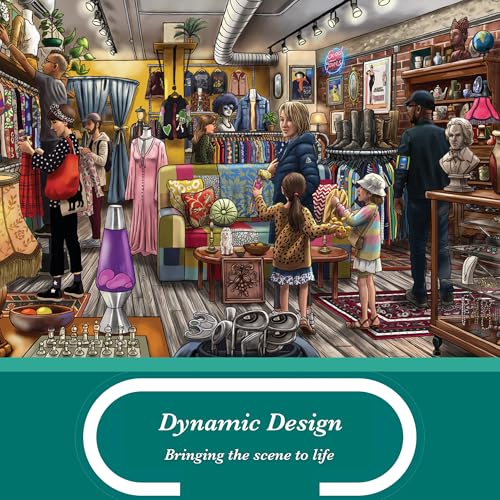 Falcon Vintage Treasures - 500 XL Piece Jigsaw Puzzle for Adults 9