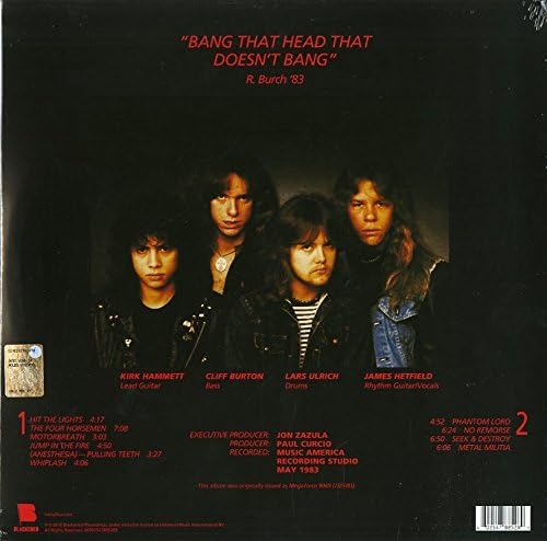 Metallica - Kill 'Em All Audio CD