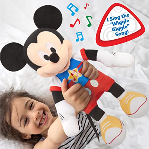 Mickey Mouse Singing Fun Plush - Interactive Light-Up Toy for Ages 3+ (14619)