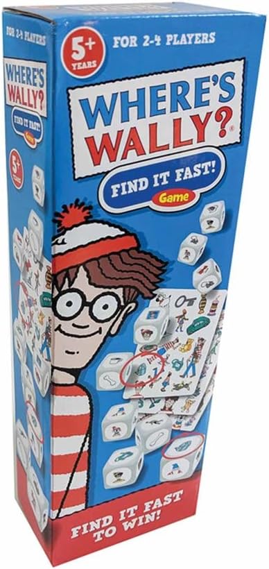 University Games Where's Waldo Find It Fast Card Game