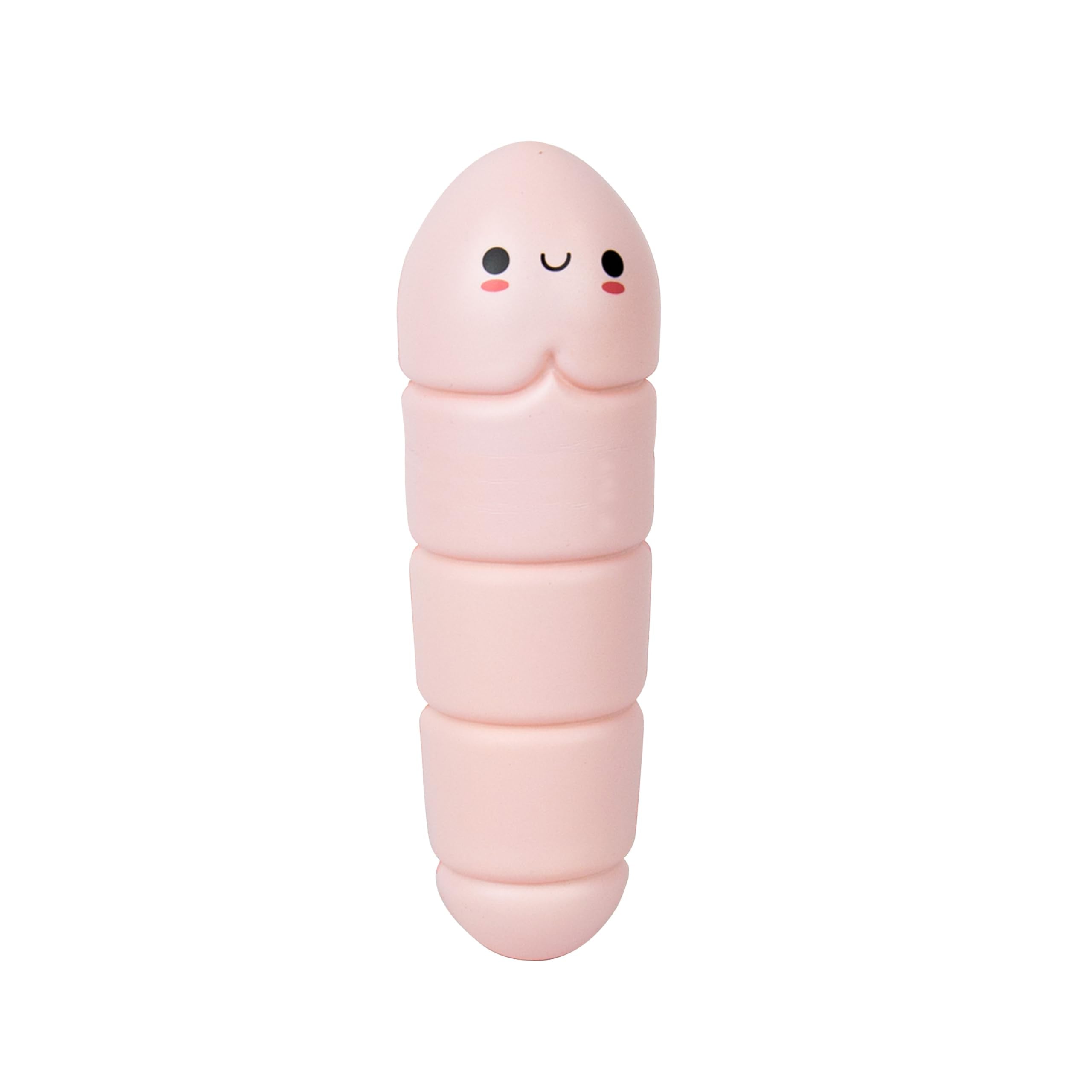 Worry Worm Stress Reliever – Squishy Willy Worm-Shaped Fidget Toy for Kids & Adults