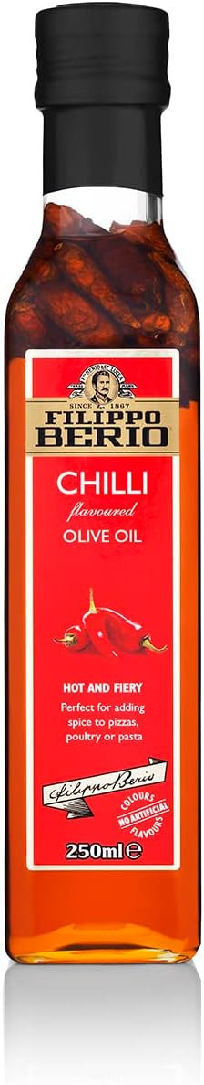 Filippo Berio Chilli Flavoured Extra Virgin Olive Oil 250 ml