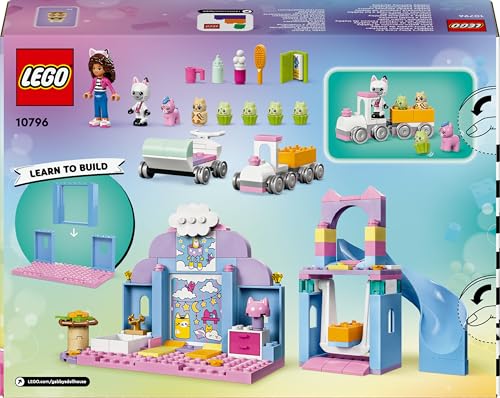 LEGO Gabby’s Dollhouse Gabby’s Kitty Care Ear Slide Playset - Building Toy for Kids 4+ 12