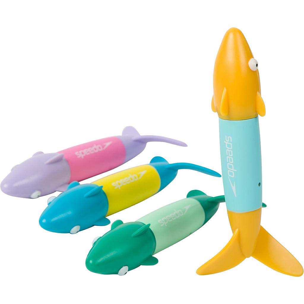 Speedo Sea Squad Spinning Dive Toys - Assorted Pastel, One Size