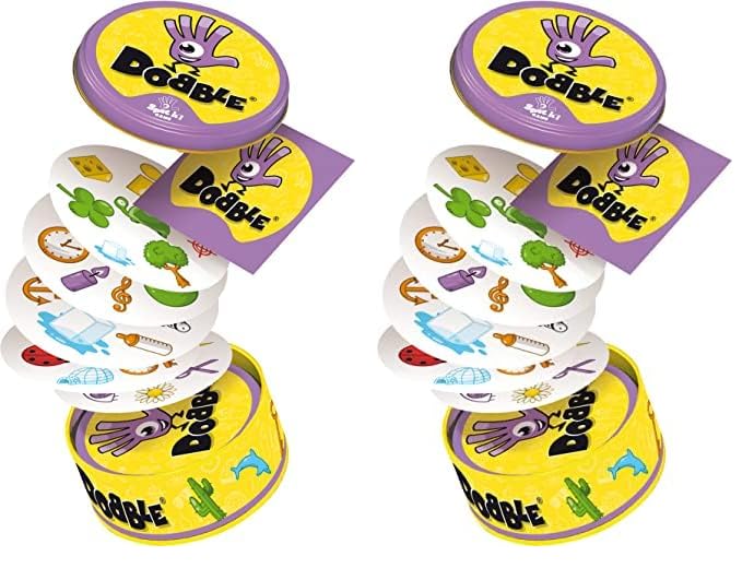 Asmodee Dobble-Kartenspiel für 2–8 Spieler, ab 6 Jahren, 15 Minuten Spielzeit (2er-Pack) 6
