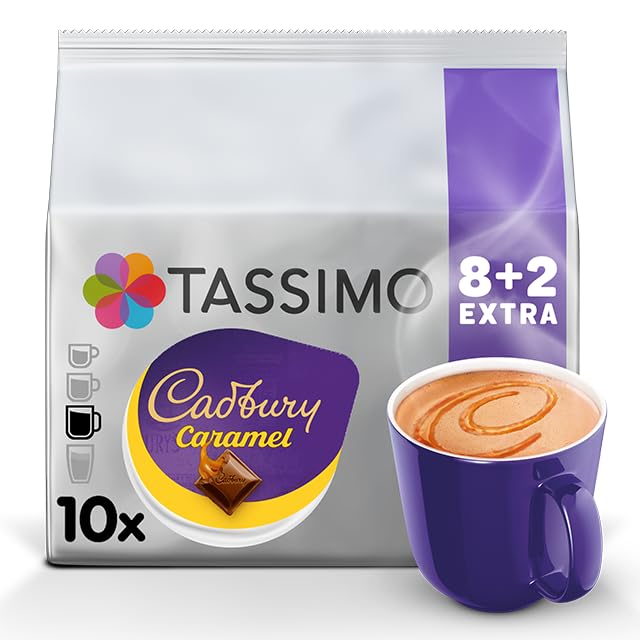 Tassimo Cadbury Caramel Hot Chocolate Pods x10 (Pack of 5, Total 50 Drinks) 5