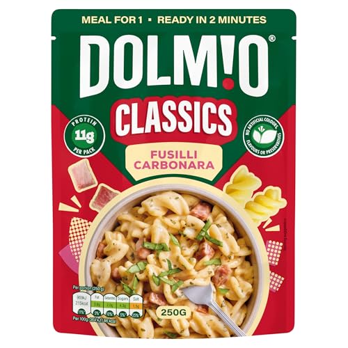 Dolmio - Classics Fusilli Carbonara Ready Meal 6x250g 6