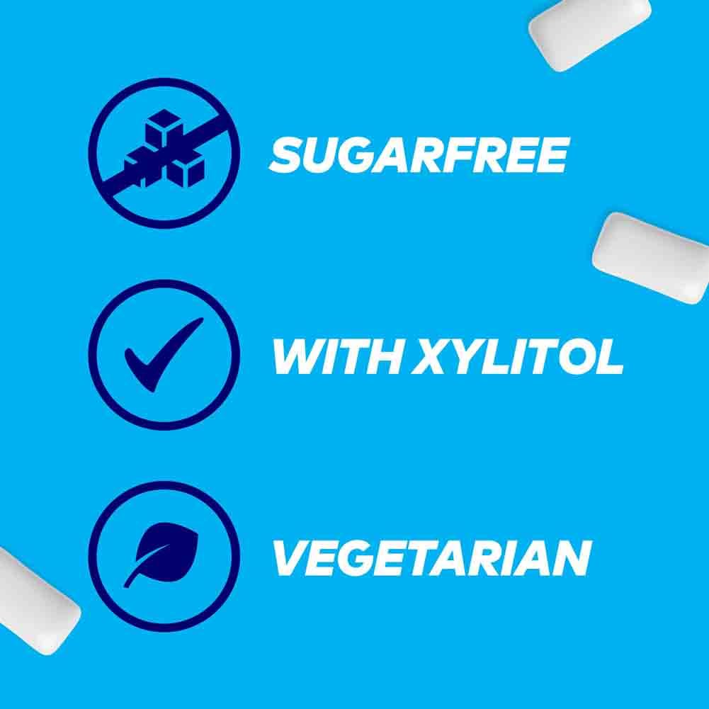 Extra - Refreshers Watermelon Raspberry Flavour Sugarfree Chewing Gum (16 Packs, 7 Pieces Each) 3