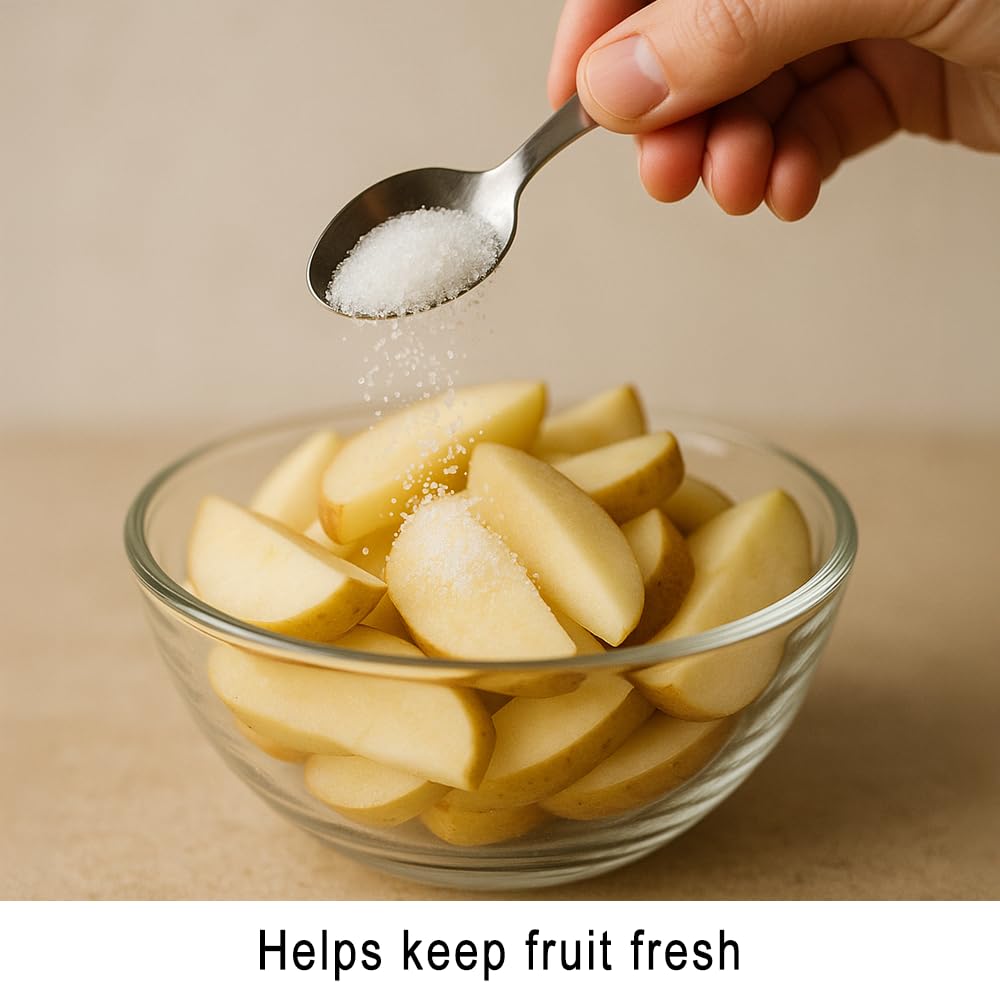 VIE Citric Acid - Pure Anhydrous Powder 1.8kg for Cleaning, Descaling & Home Use