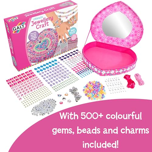 Galt Ultimate Jewellery Craft Kit - 500+ Pieces for Kids 5+ 7