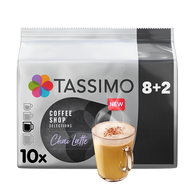 Tassimo Coffee Shop Selections Chai Latte Pods - 50 Count