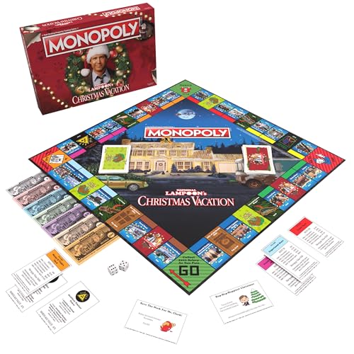 USAOPOLY Monopoly National Lampoon's Christmas Vacation Board Game 10