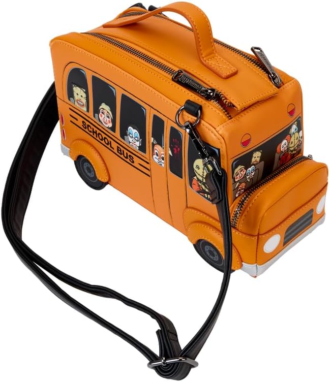 Loungefly Trick 'r Treat School Bus Figural Crossbody Bag 4