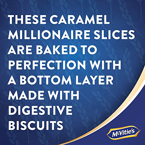 McVitie's Digestive Caramel Millionaire Individually Wrapped Slices, 5 Pack 4