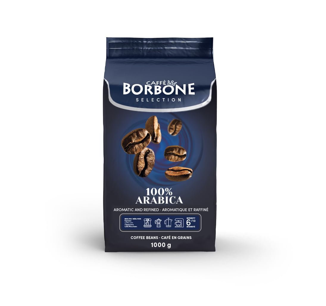 Caffè Borbone 100% Arabica Whole Coffee Beans - Authentic Neapolitan Espresso | 1kg