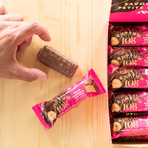 Rhythm 108 - Sweet 'n' Salty Almond Swiss Chocolate Bar (33g, Pack of 15) 9