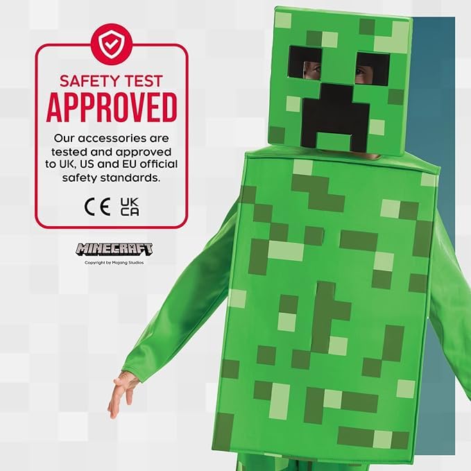 Disguise Minecraft Creeper Costume - Small (4 to 6 Years)