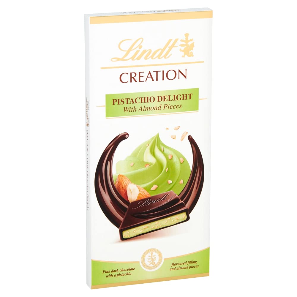 Lindt Creation Pistazie Delight Dunkle Schokoladentafel 150g