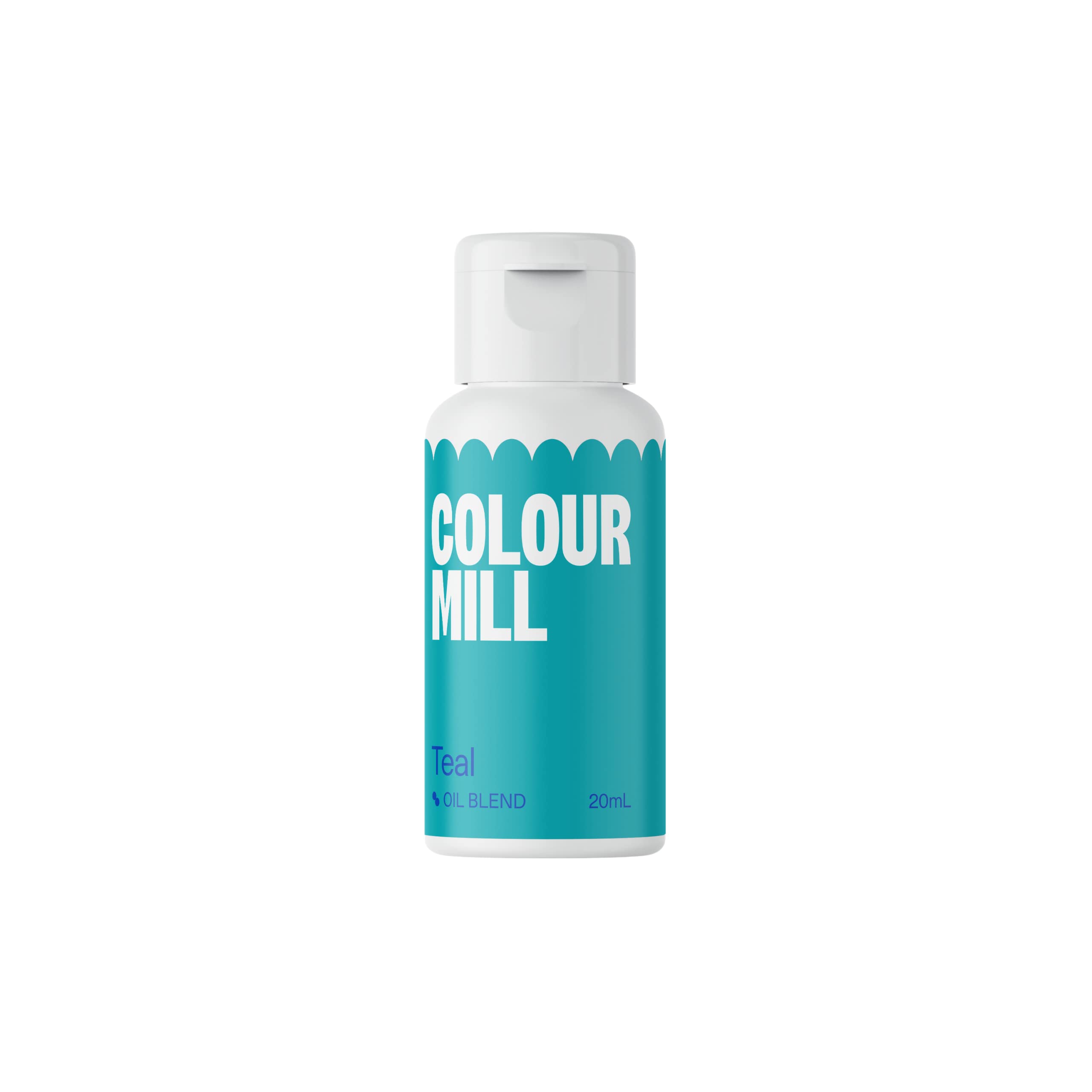 Colour Mill Oil Blend Food Colouring Teal - Oil-Based Baking Colouring 20ml