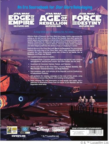 Edge Star Wars: Rise of the Separatists Sourcebook 5