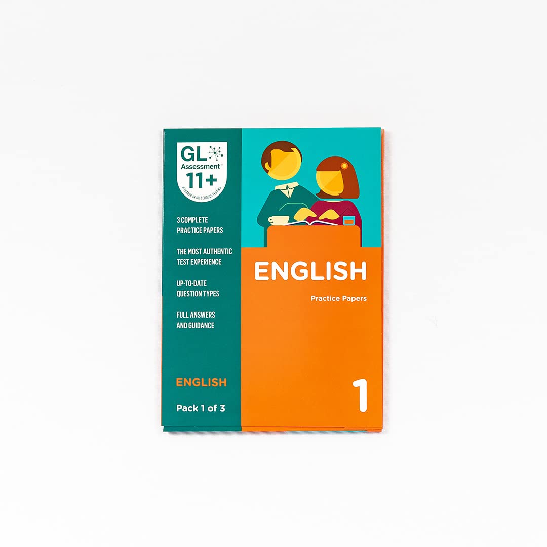 GL Assessment 11+ Practice Papers English Pack 1 - Multiple Choice | Paperback | 62 Pages