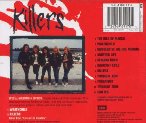 Iron Maiden - Killers [CD]