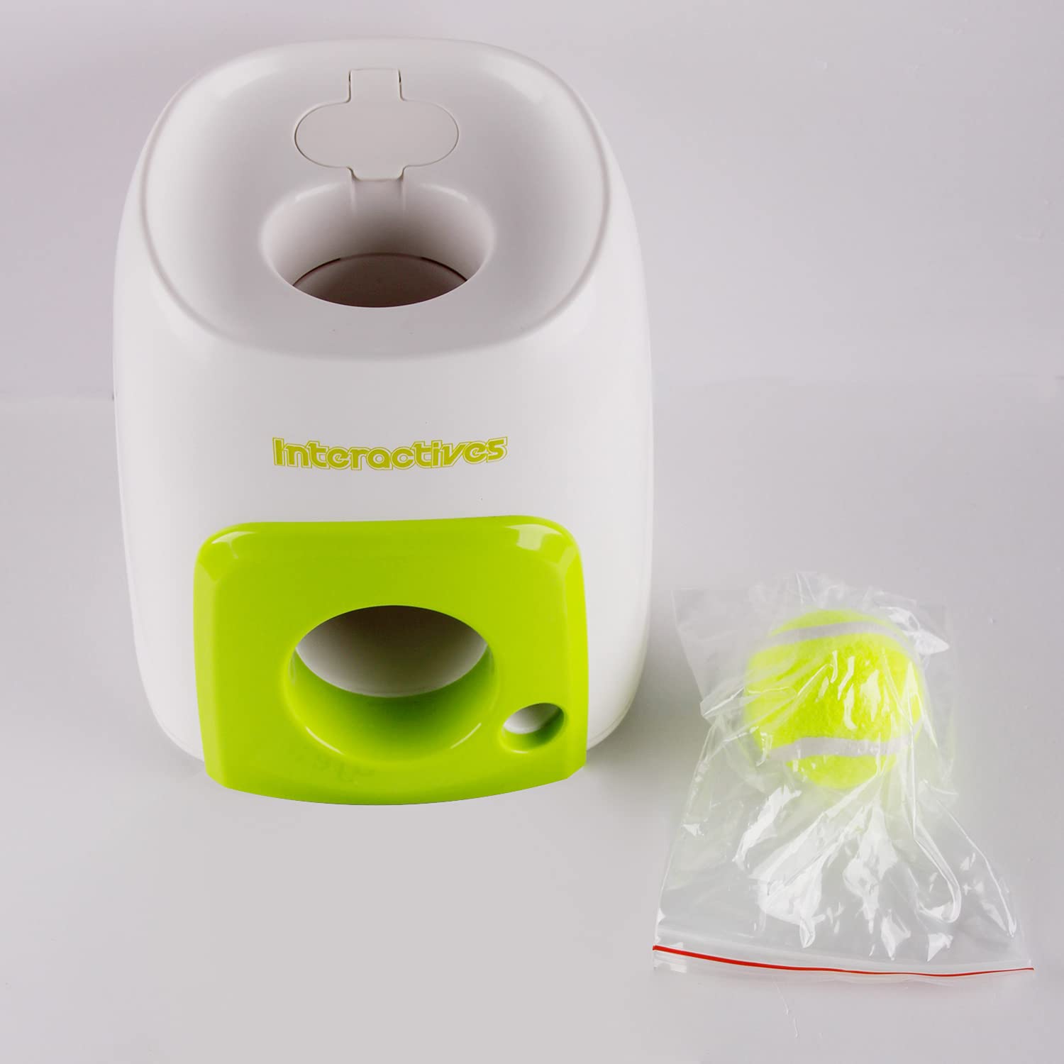ALL FOR PAWS Fetch'N Treat Interactive Dog Toy | Gravity Treat Dispenser | Includes Tennis Ball 4