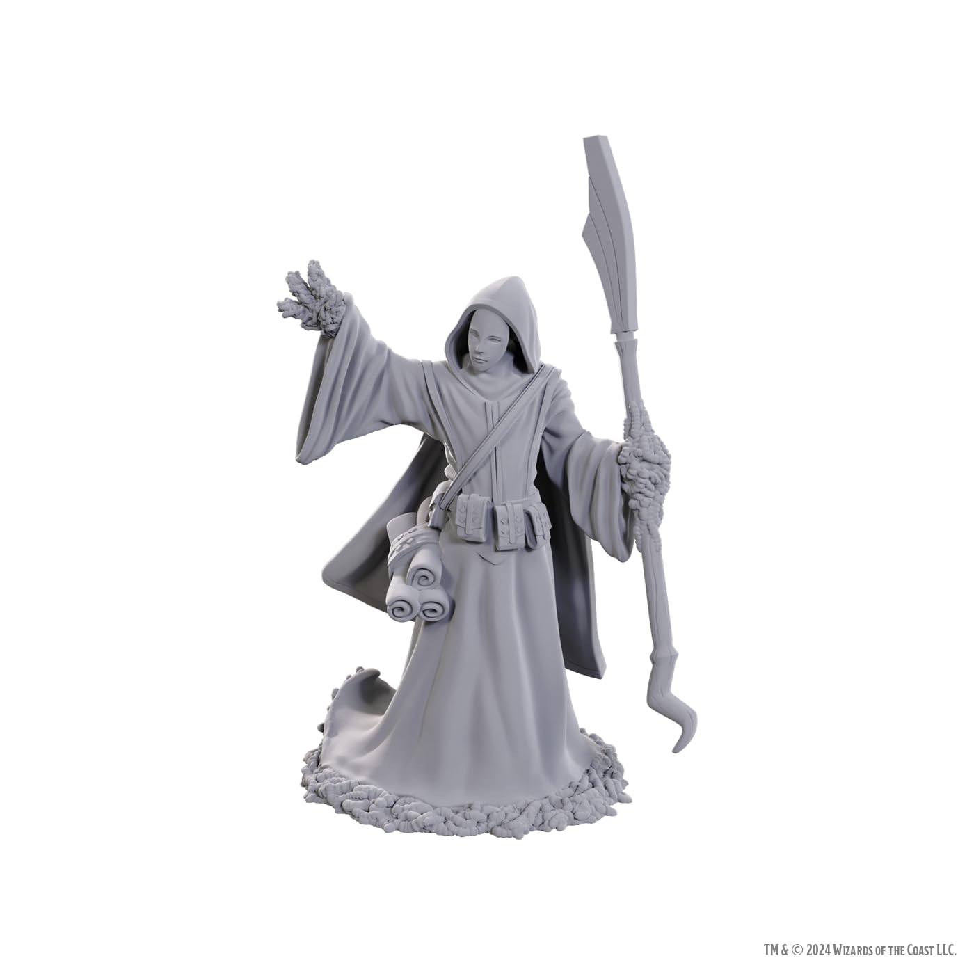 WizKids D&D Nolzur's Marvelous Miniatures: Star Spawn Larva Mage | Primed Plastic Figure