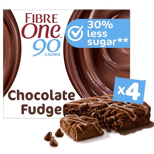 Fiber One 90 Kalorien Schokoladen-Fudge-Brownies, 24 g (7er-Packung) 3