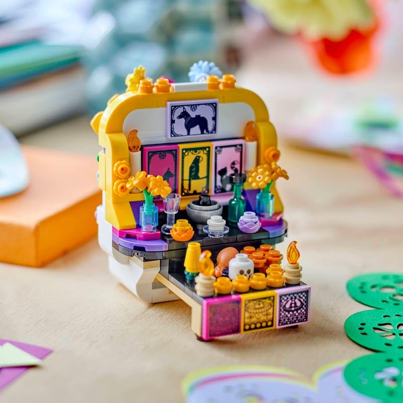 LEGO Altar of the Dead Building Set - Day of the Dead Celebration | 9+ Years | Multicolor