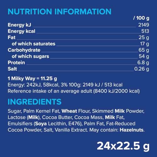 Milky Way Crispy Rolls, Milk Chocolate Biscuit Snack Bar, 24 x 22.5 g 8