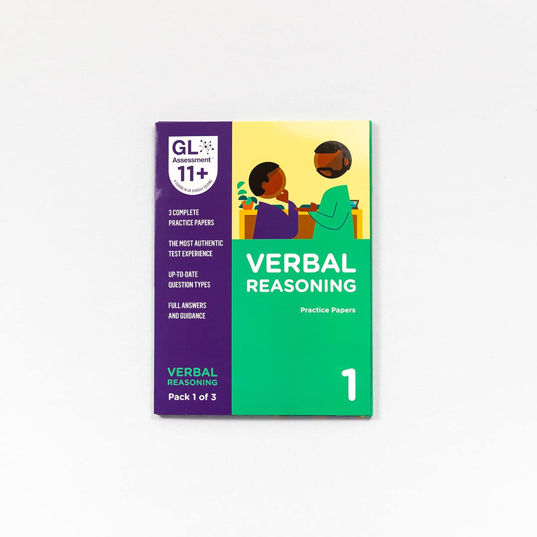 GL Assessment 11+ Practice Papers Verbal Reasoning Pack 1 (Multiple Choice) | Paperback | 70 Pages