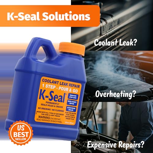 K-Seal Coolant Leak Repair - Fast & Permanent Engine Fix for Vehicle Maintenance (ST5501) 5