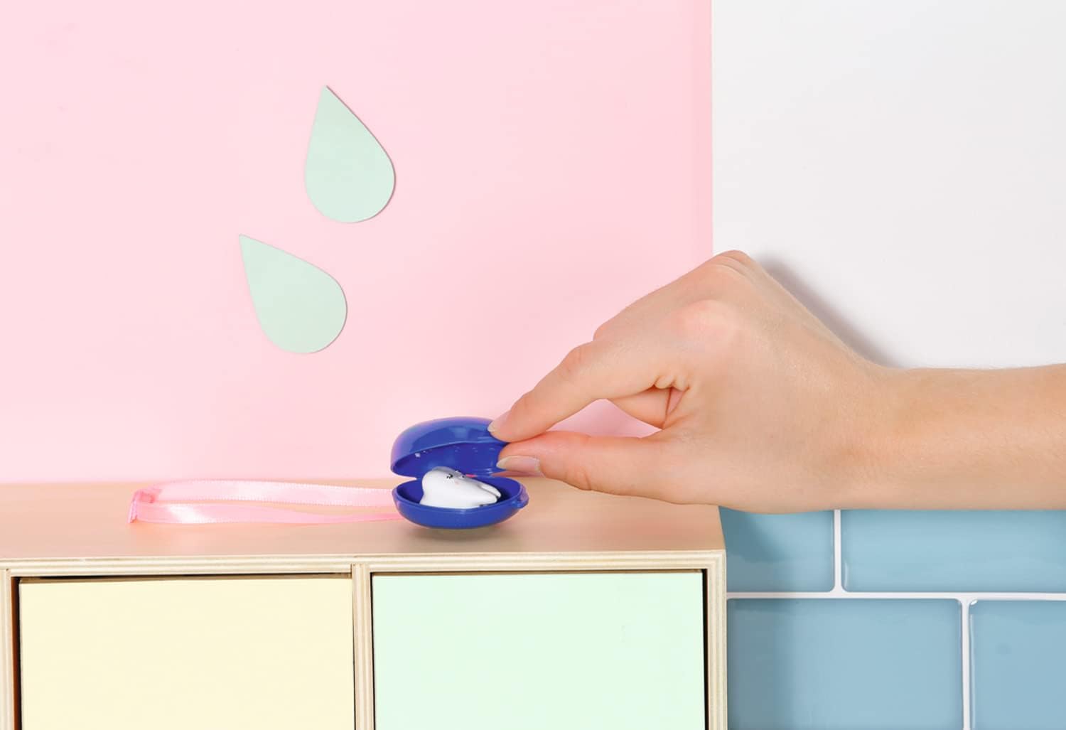 BABY born Bath Fun Set - 8-Piece Bathroom Accessory Playset for Dolls up to 43cm 6