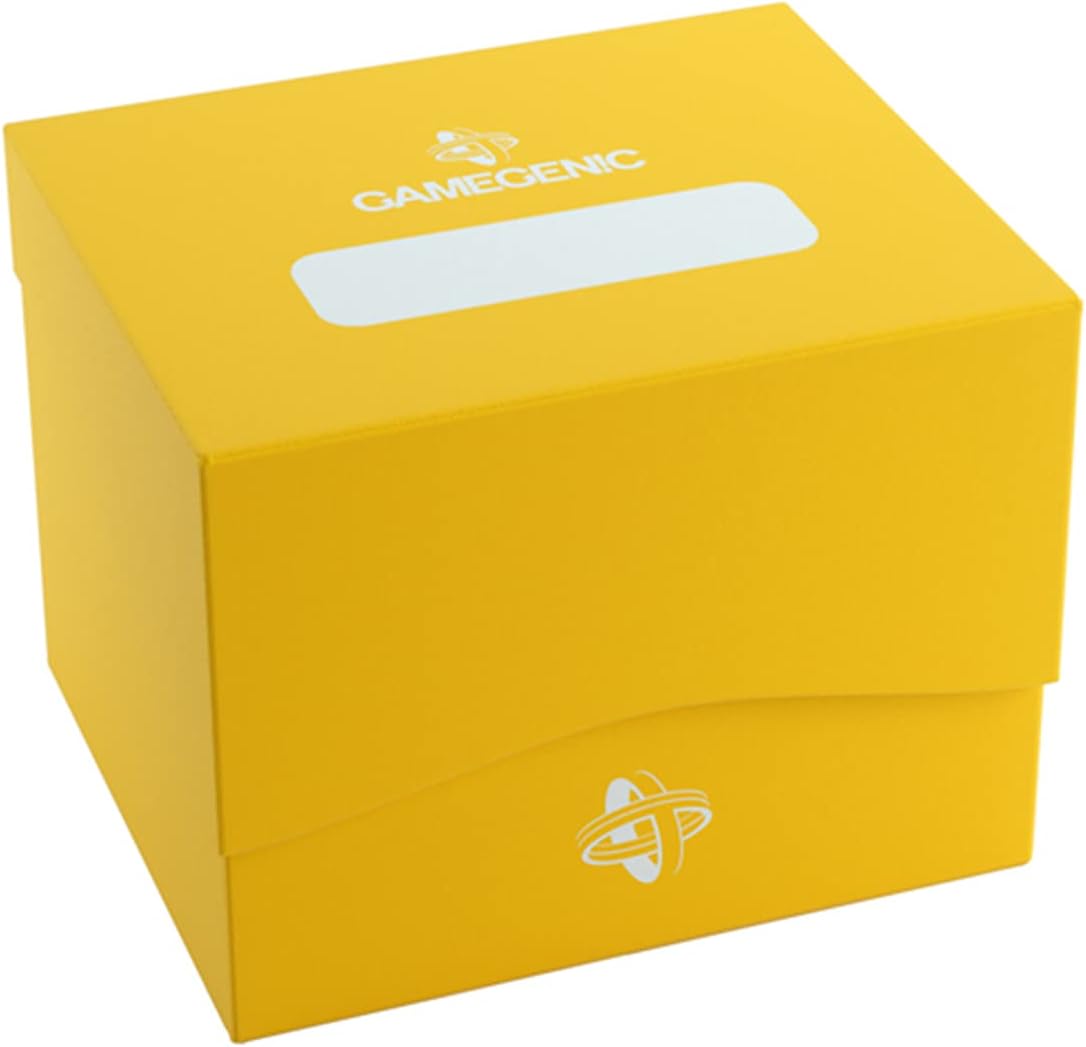 Gamegenic Side Holder 100+ XL Yellow - Holds 100 Double-Sleeved Cards with Cobra Neck Technology