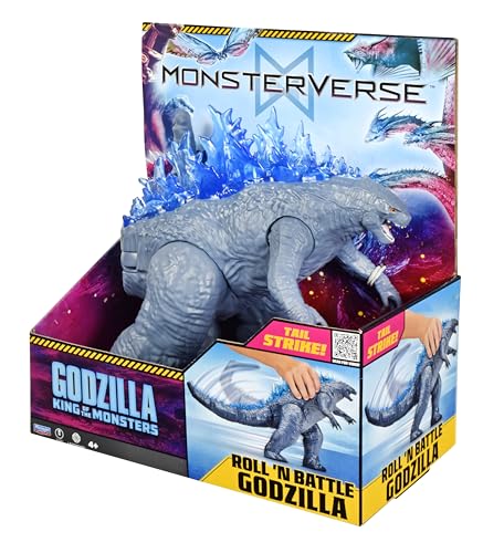 MonsterVerse Godzilla Roll N Battle Figure - 11" Tail Attack Action Toy 8