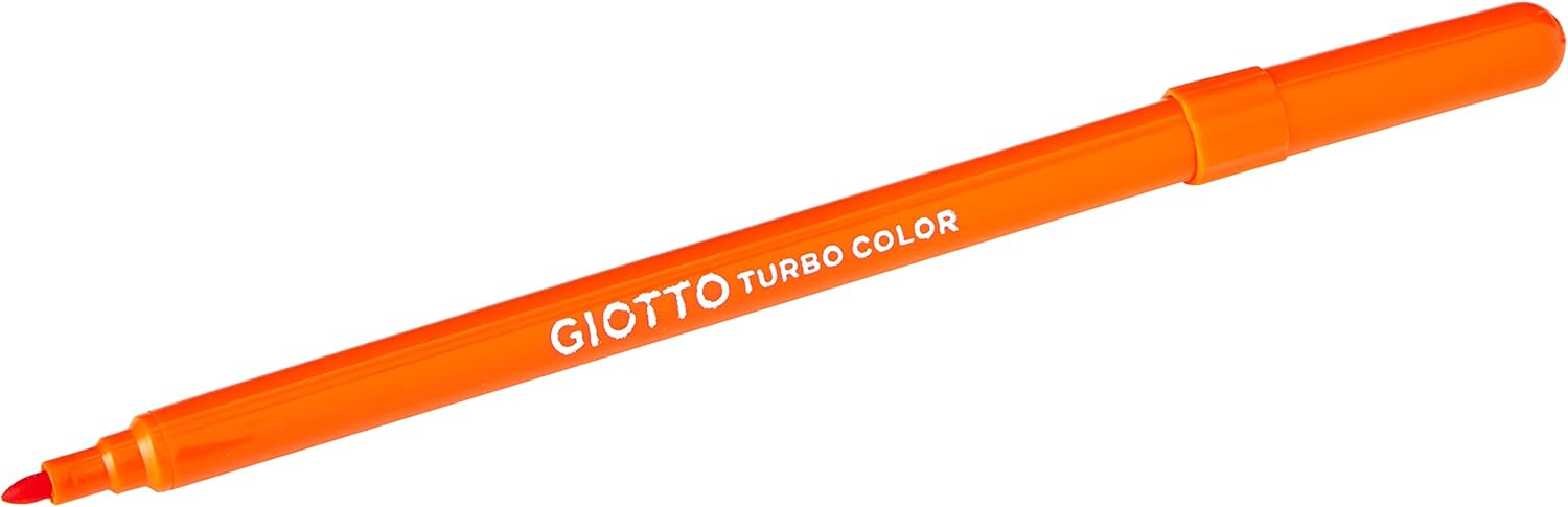 GIOTTO Turbocolor Felt Tip Pens - 144 Pack Fine Tip 2.8mm, Assorted Colours 3