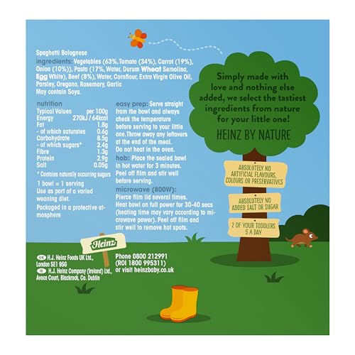 Heinz Baby Food Spaghetti Bolognese Tray (5x200g) 5