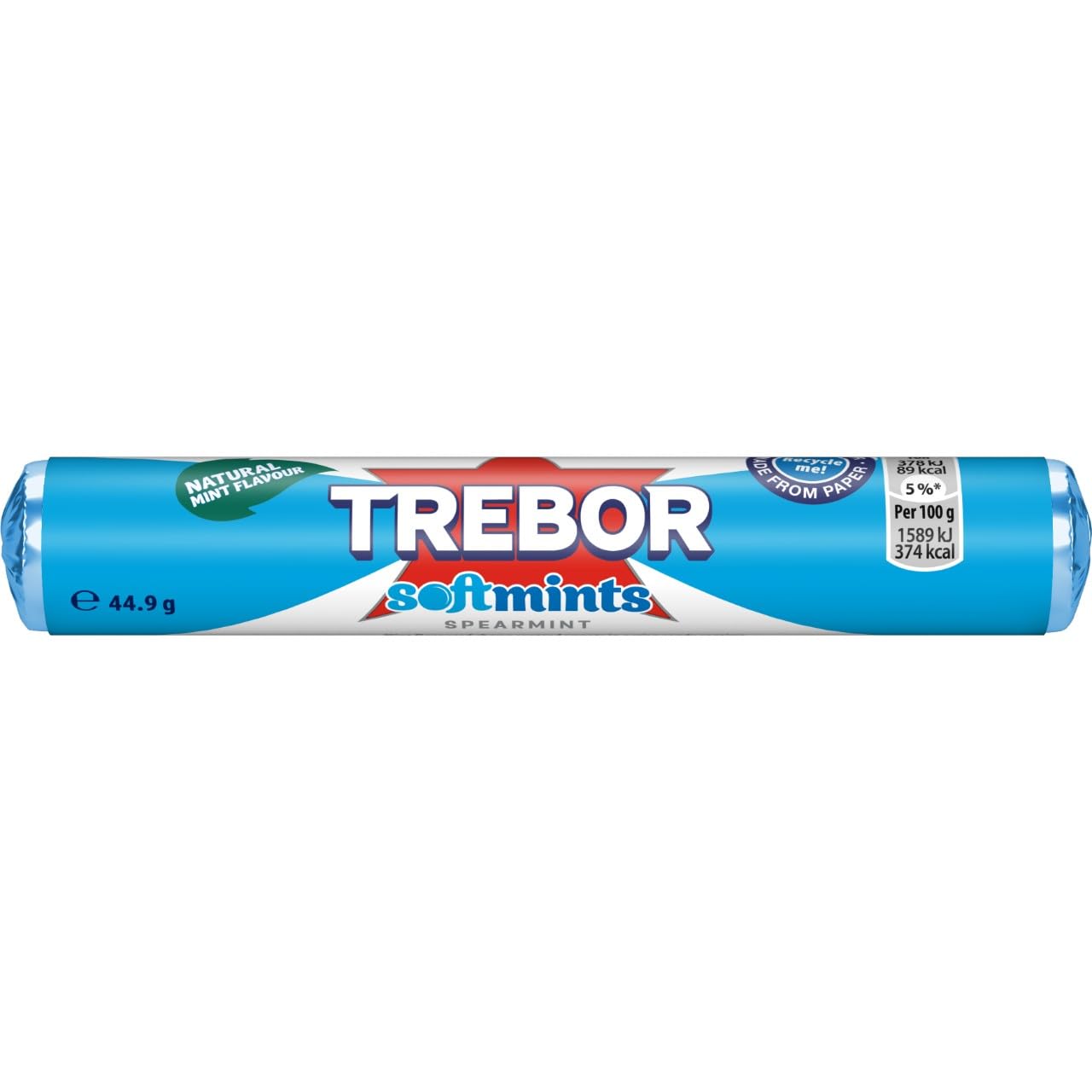 Trebor Softmints Spearmint Mints - Chewy Spearmint Flavour | Pack of 40 Rolls 4