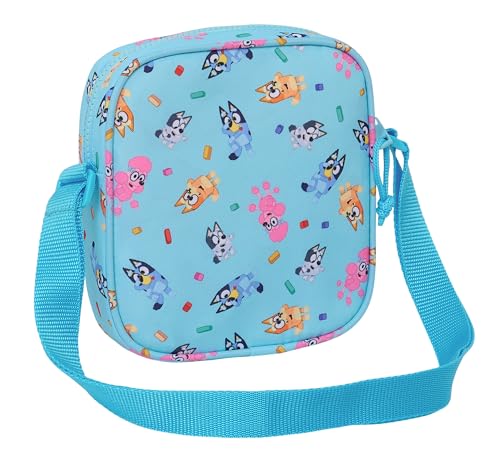 Safta BLUEY Small Messenger Bag for Kids, Shoulder Bag (M222-612433222)