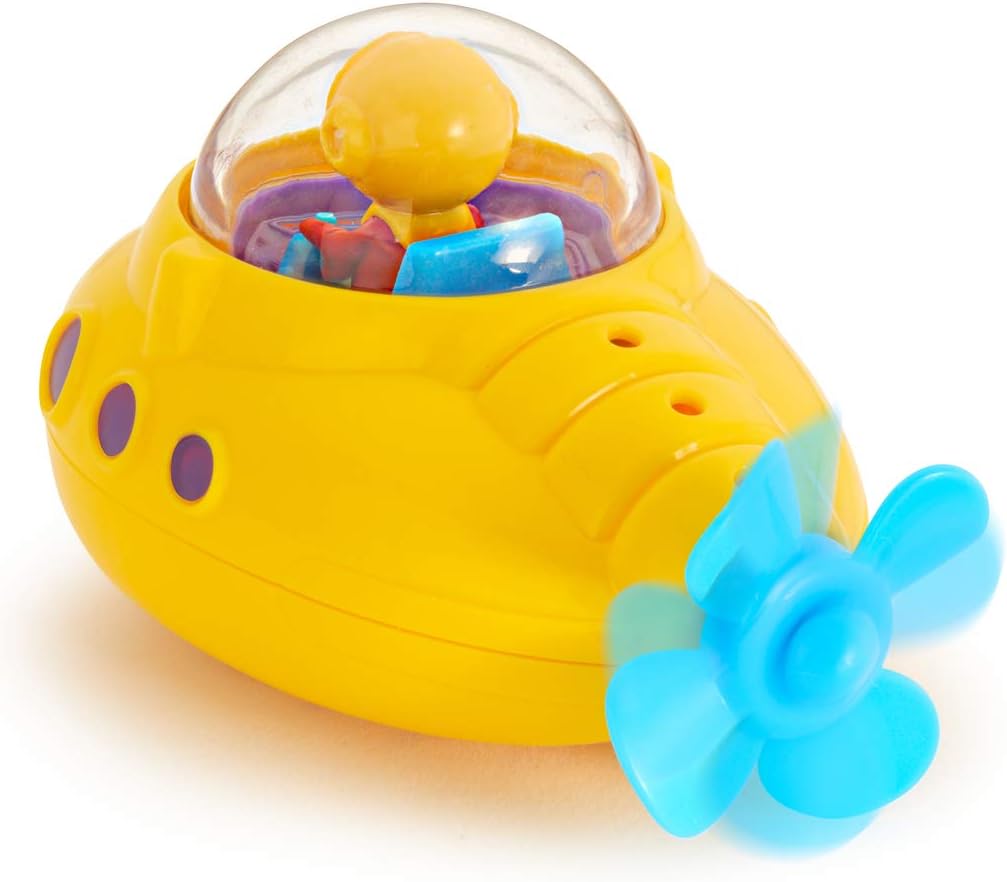 Munchkin Undersea Explorer Bath Toy - Fun Yellow Submarine for Toddlers 12M+ 3