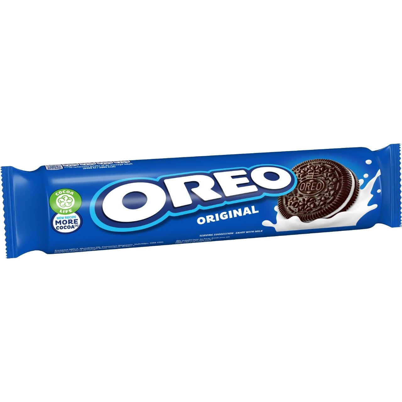 Oreo Original Minecraft Sandwich Biscuits - Chocolate & Vanilla Crème Cookies with Pixel Design