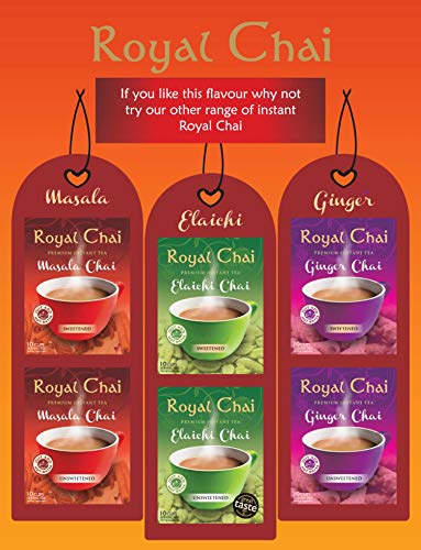 Royal Chai Premium Instant Karak Chai (Sweetened) - 10 Count Box 6