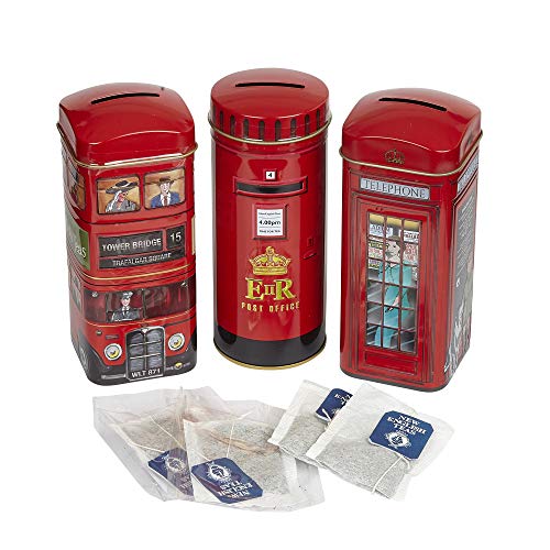 New English Teas Heritage Range English Icons - English Tea Selection Triple Tin Gift Pack