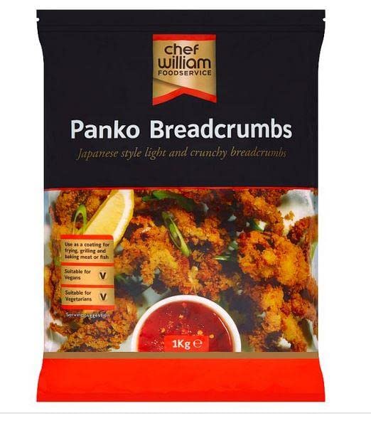 Chef William White Panko Breadcrumbs - 1kg | Japanese Style Coating