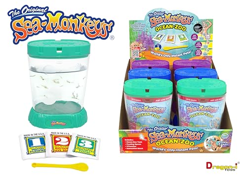 Sea Monkeys Ocean Zoo – Pädagogisches Wissenschaftsset für Kinder von 5 bis 10 Jahren 10